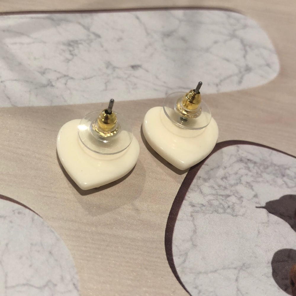 🎀SALE🎀 NEW Tory Burch Heart Tilsim Earring - Picture 10 of 12